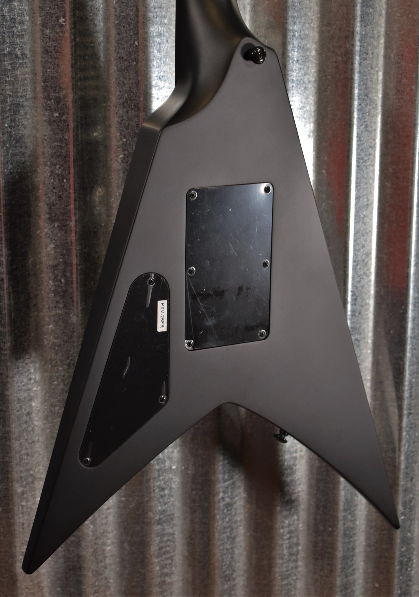 Washburn Parallaxe V26FR Floyd Rose Carbon Black Duncan Guitar & Bag PXMV26FRCK #0225