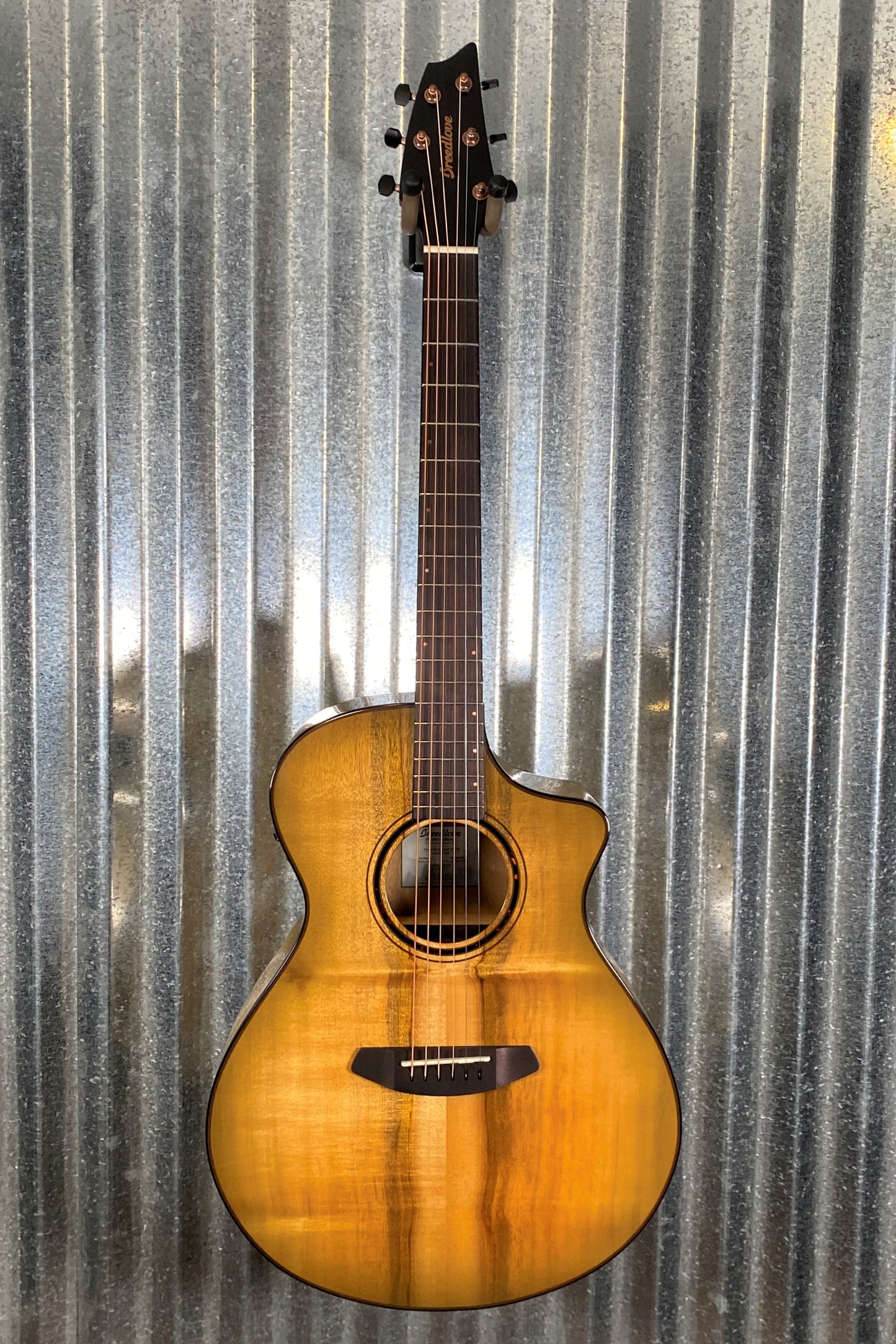 Breedlove Pursuit Exotic S Concert Sweetgrass CE Myrtlewood Acoustic Electric Guitar PSCN41CEMYMY #4518