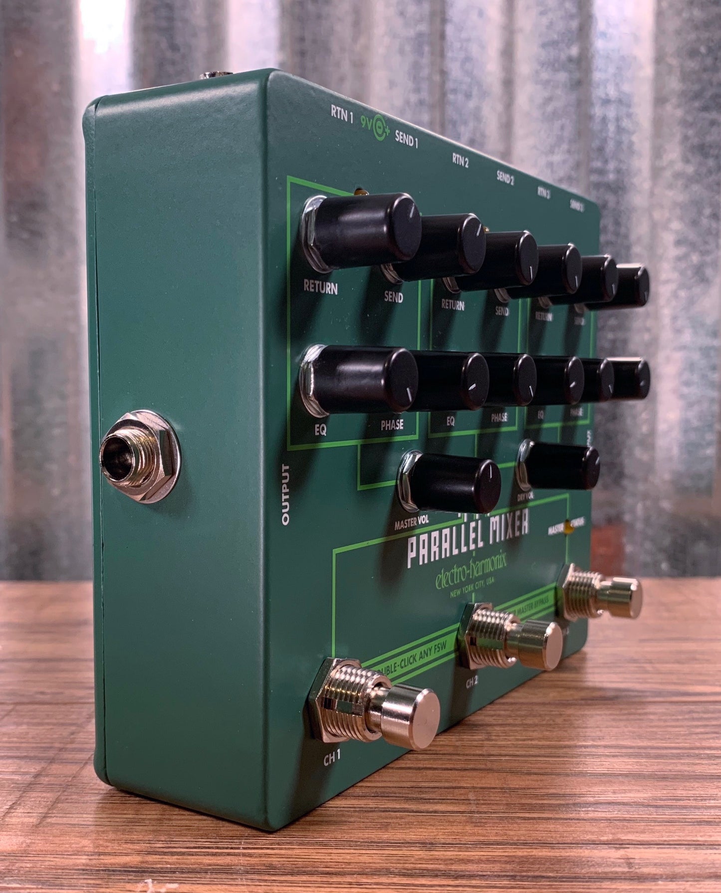 Electro-Harmonix EHX Tri Parallel Mixer 3 Effect Loop Switcher Mixer Guitar Bass Pedal