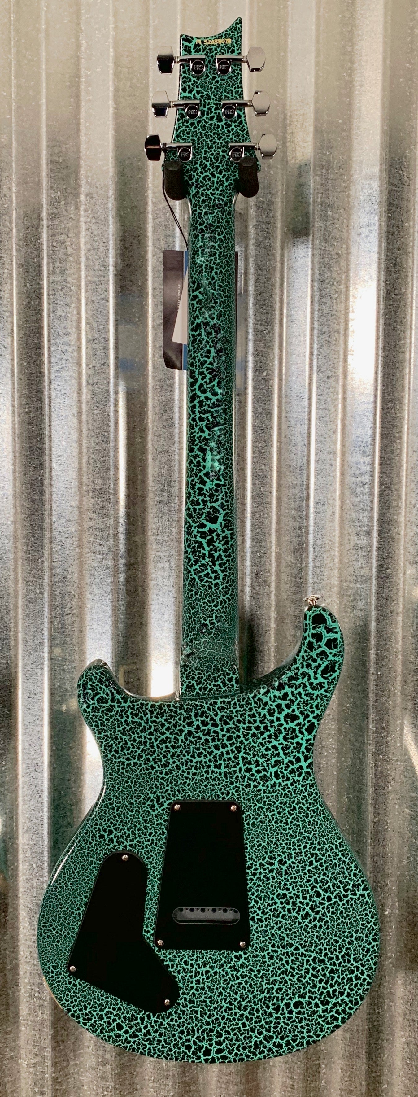PRS Paul Reed Smith USA S2 Custom 22 Aqua Blue Crackle Guitar & Bag 2019 #8078