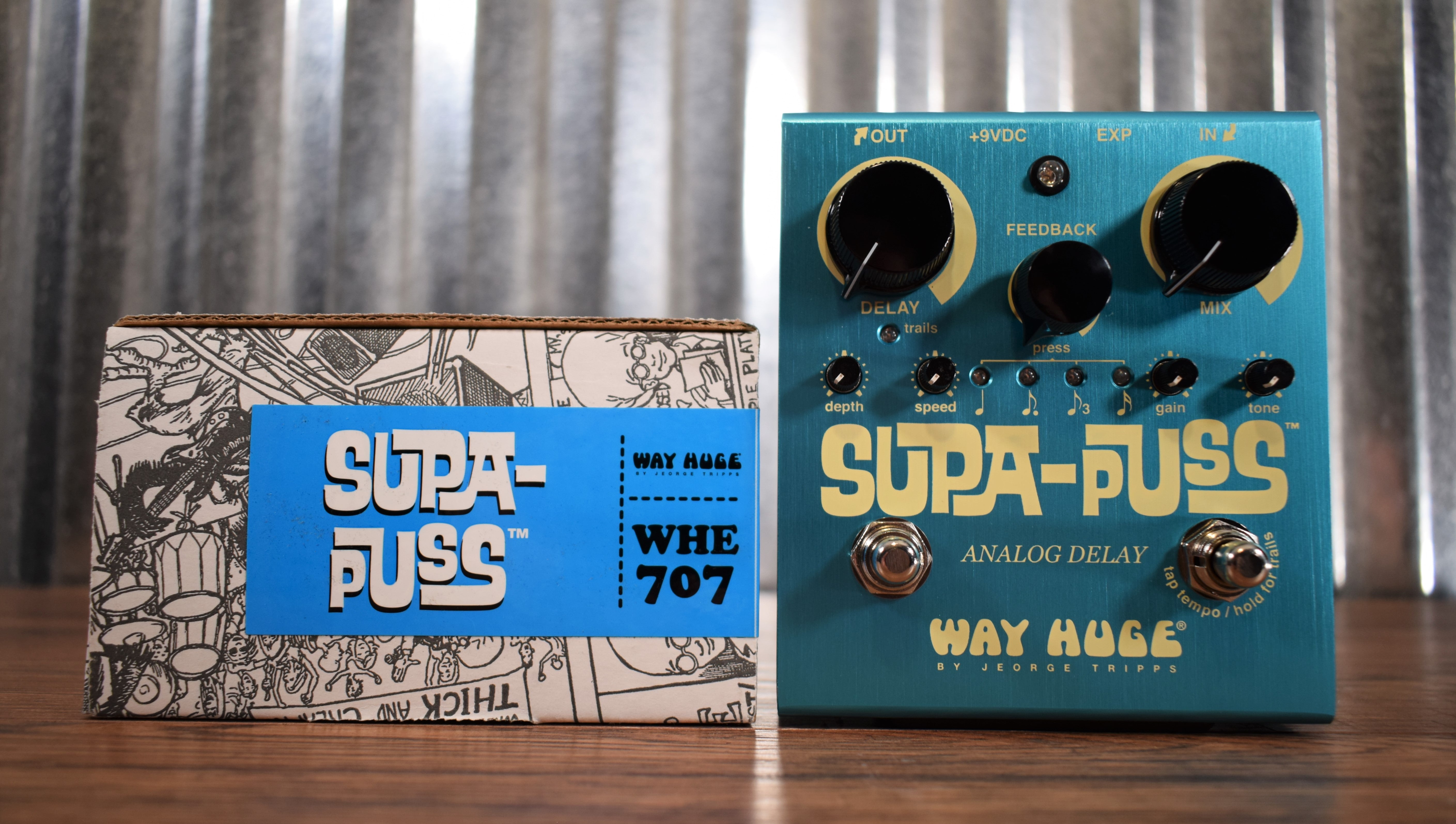 Dunlop Way Huge Electronics WHE707 Supa Puss Analog Delay Guitar