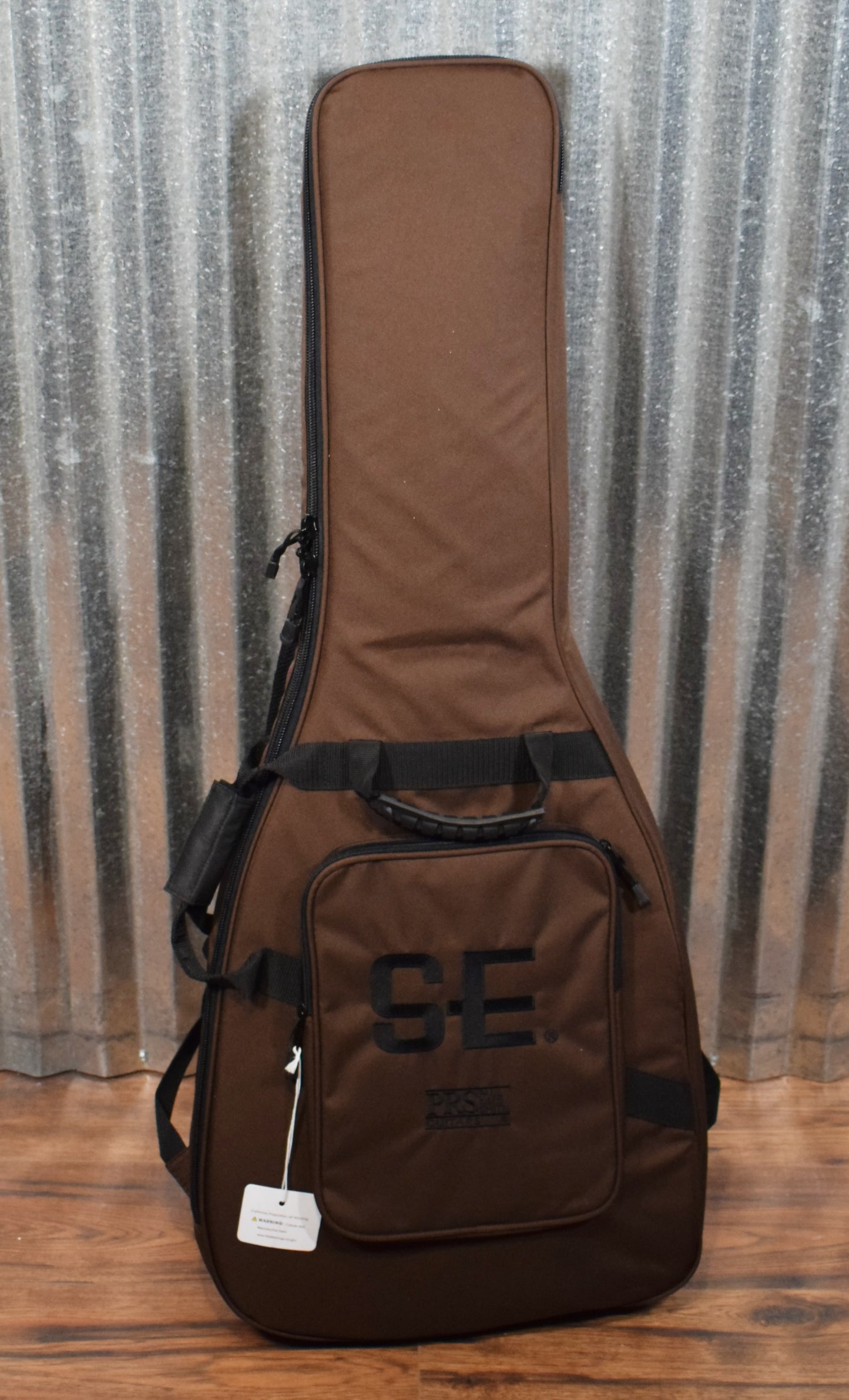 PRS Paul Reed Smith SE Custom 22 Semi Hollow Santana Yellow Guitar & Bag #1154