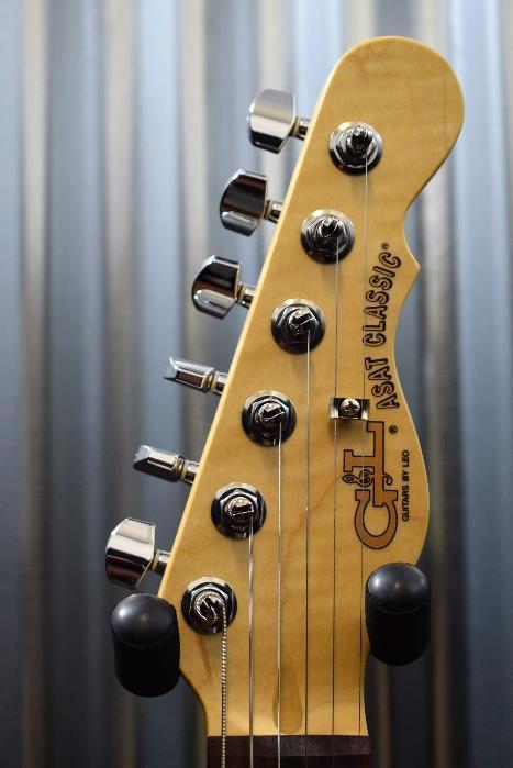 G&L Guitars USA ASAT Classic Vintage Natural Frost Electric Guitar & Case 2016 #8024