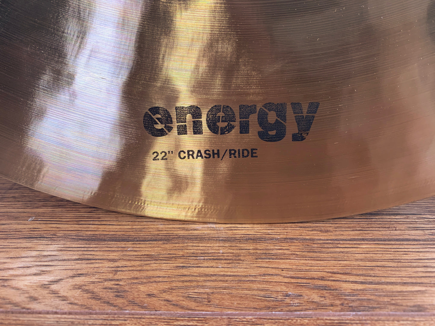 Dream Cymbals ECRRI22 Energy Series Hand Forged & Hammered 22" Crash Ride Demo