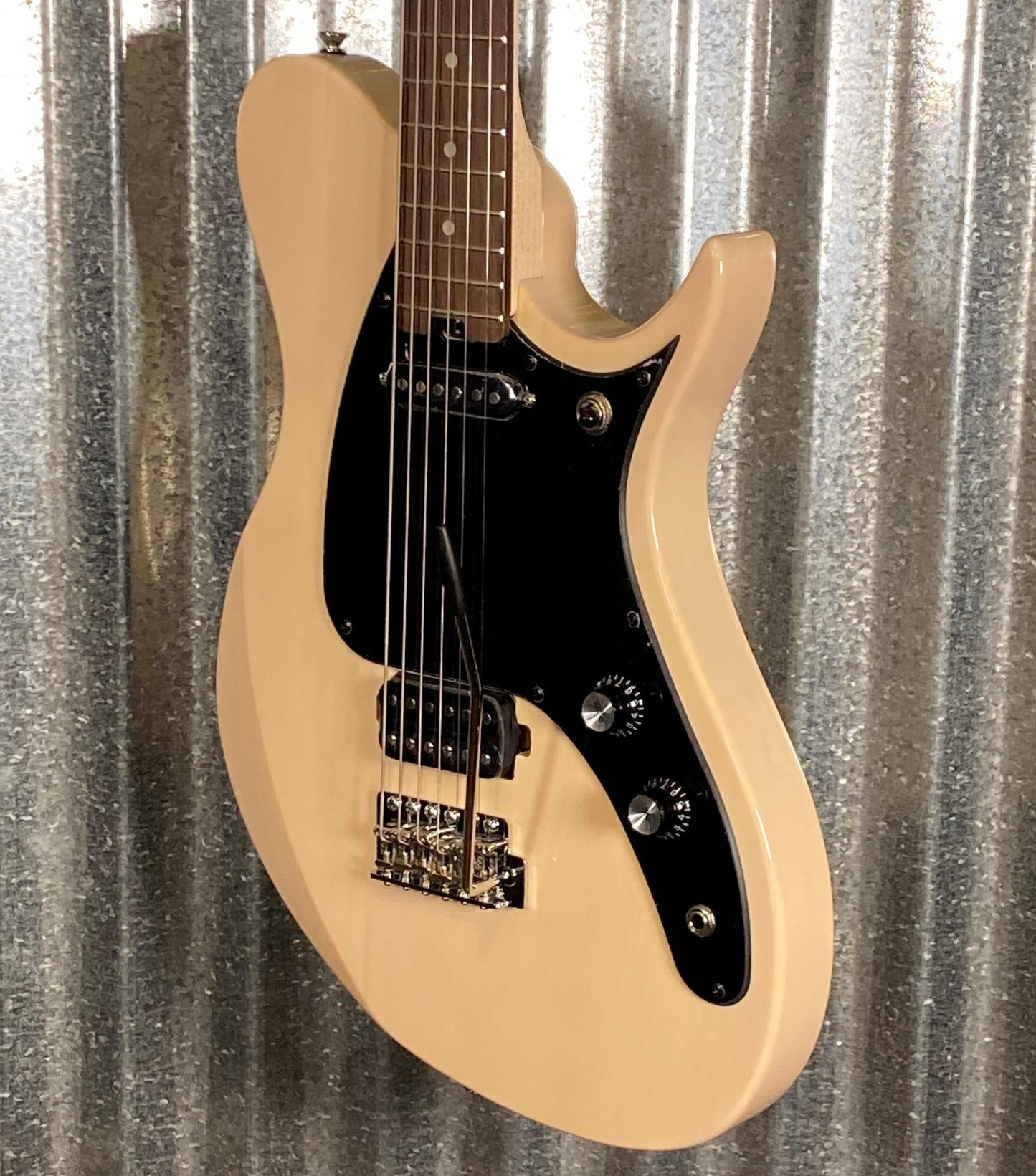ARIA Pro II JET-BTONE-SVW Baritone Guitar See Through Vintage White #8906