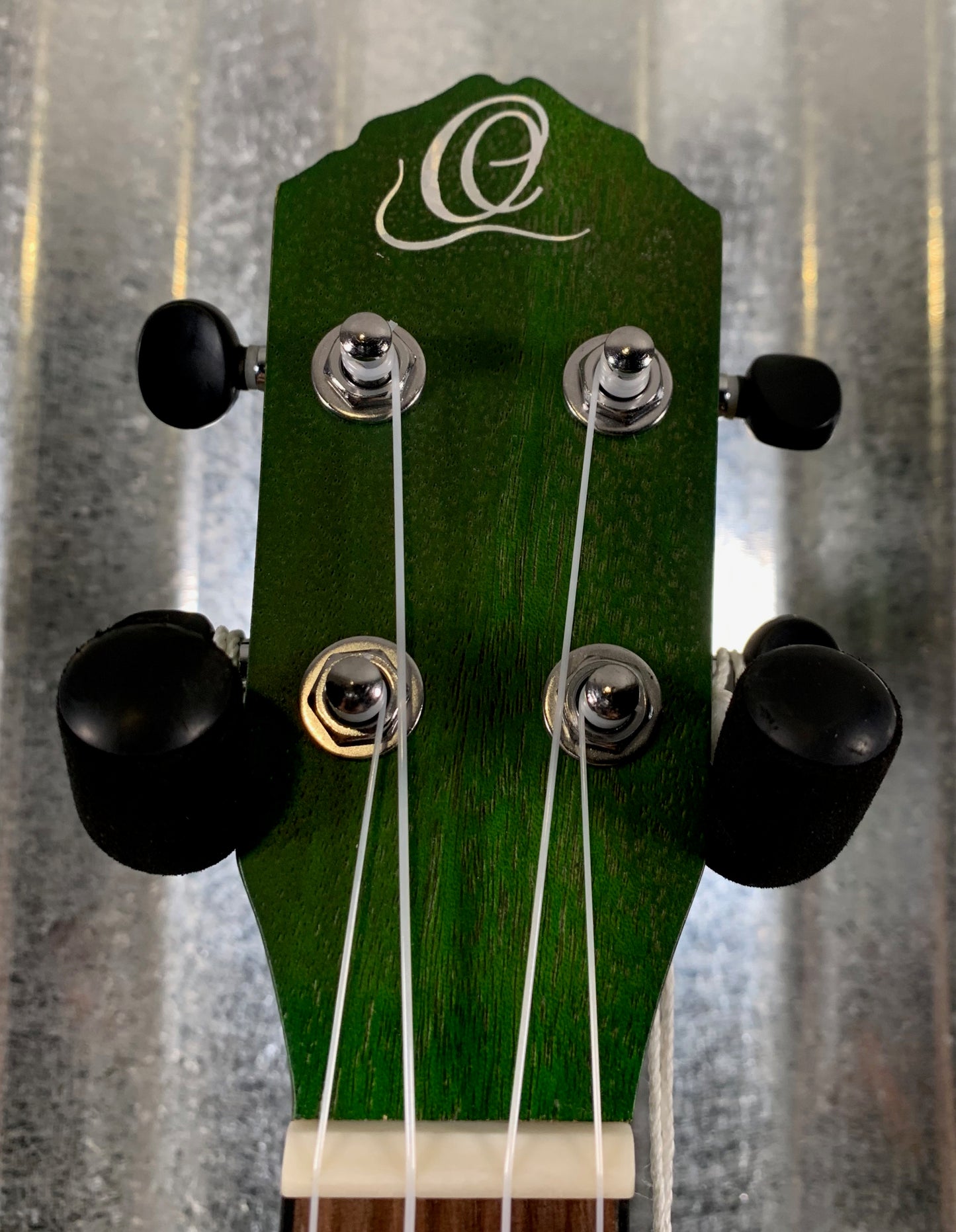 Ortega Guitars RUFOREST Forest Green Okoume Top Concert Ukulele