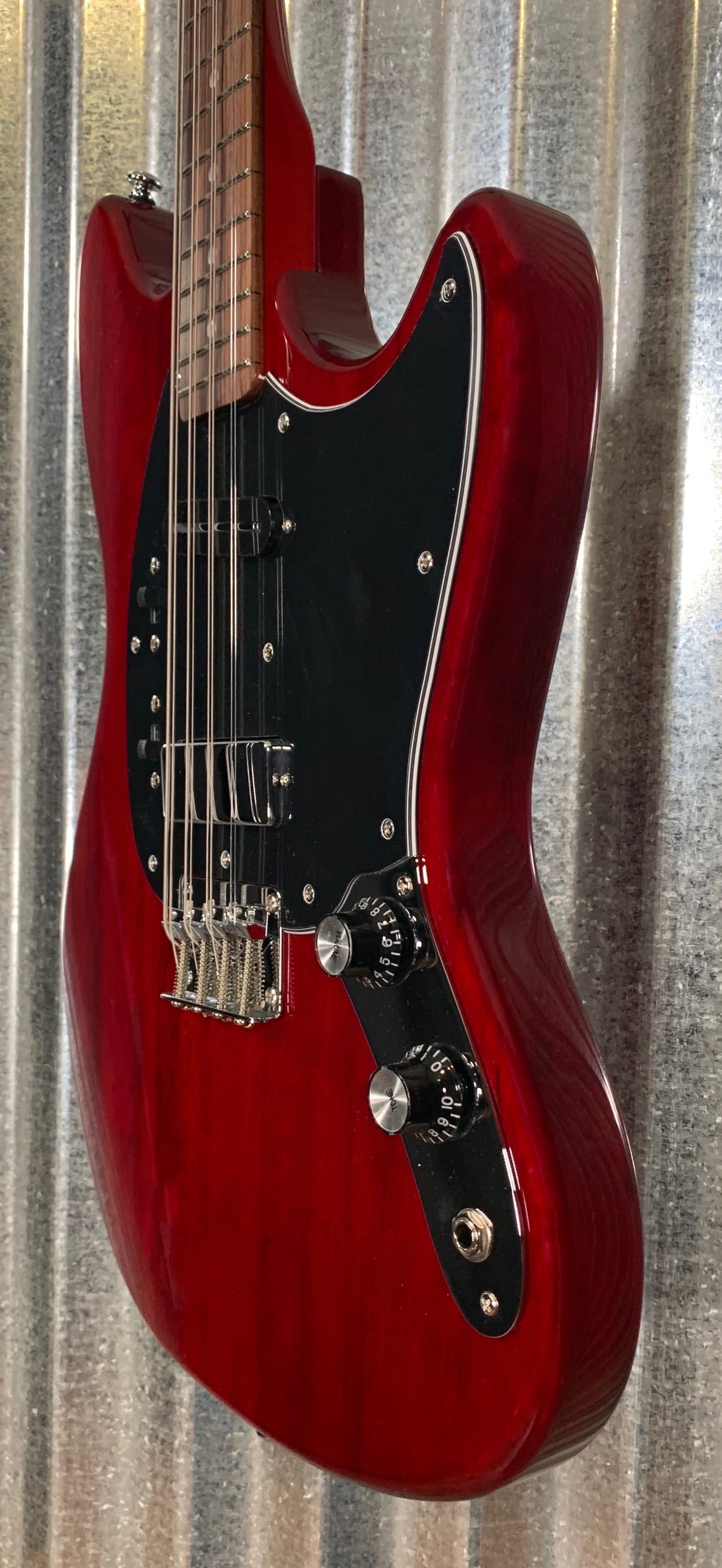 Eastwood Warren Ellis Mandocello Dark Cherry Electric Mandolin & Bag #0151