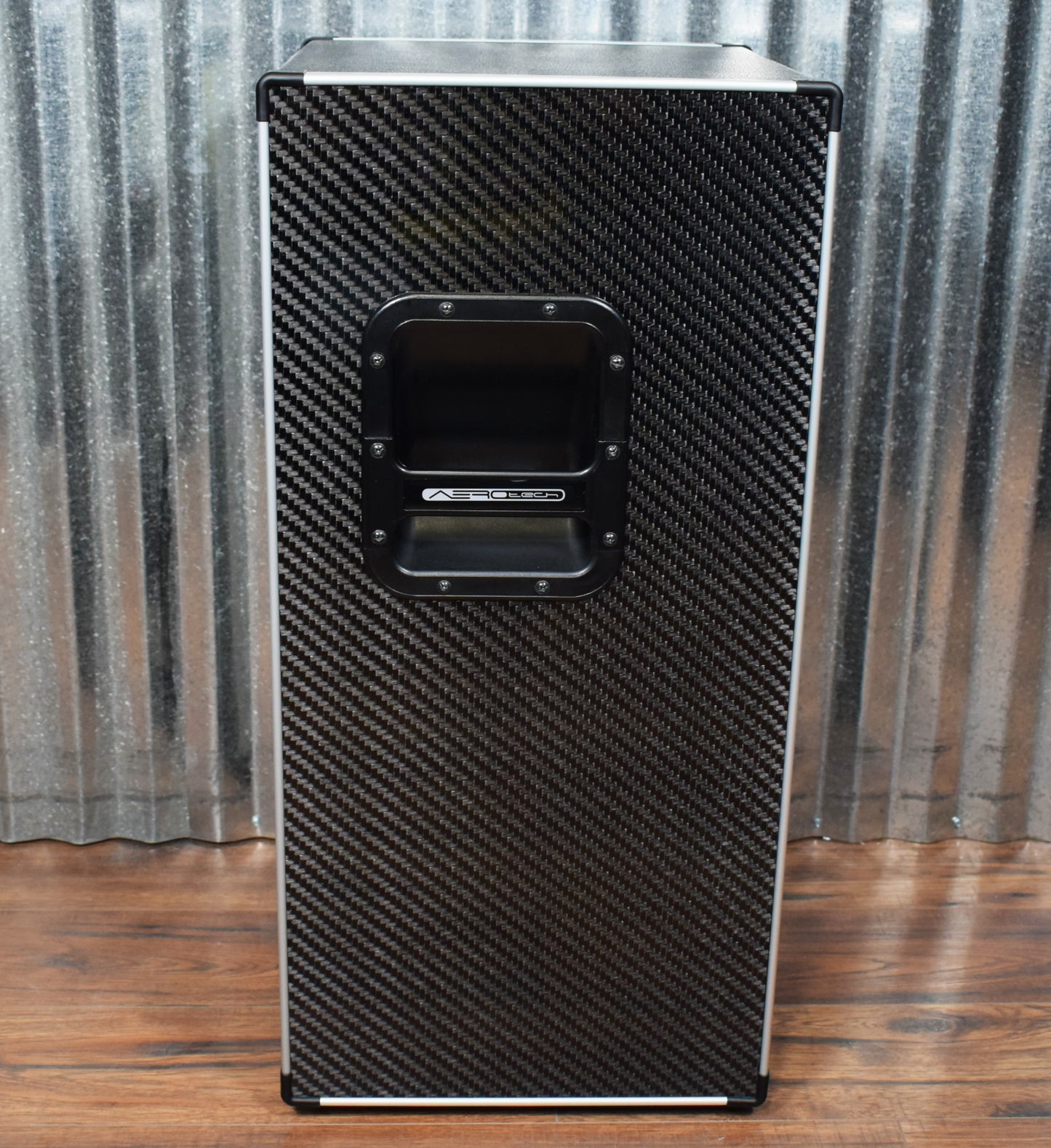 GR Bass AT212Slim 2x12" AeroTech Carbon Fiber Featherweight Bass Amplifier Speaker Cabinet Black 4 Ohm