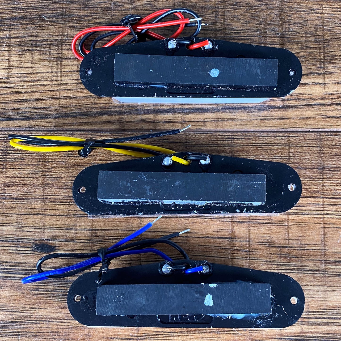 Guitar Project Parts S-S-S Strat Single Coil Pickup Set White