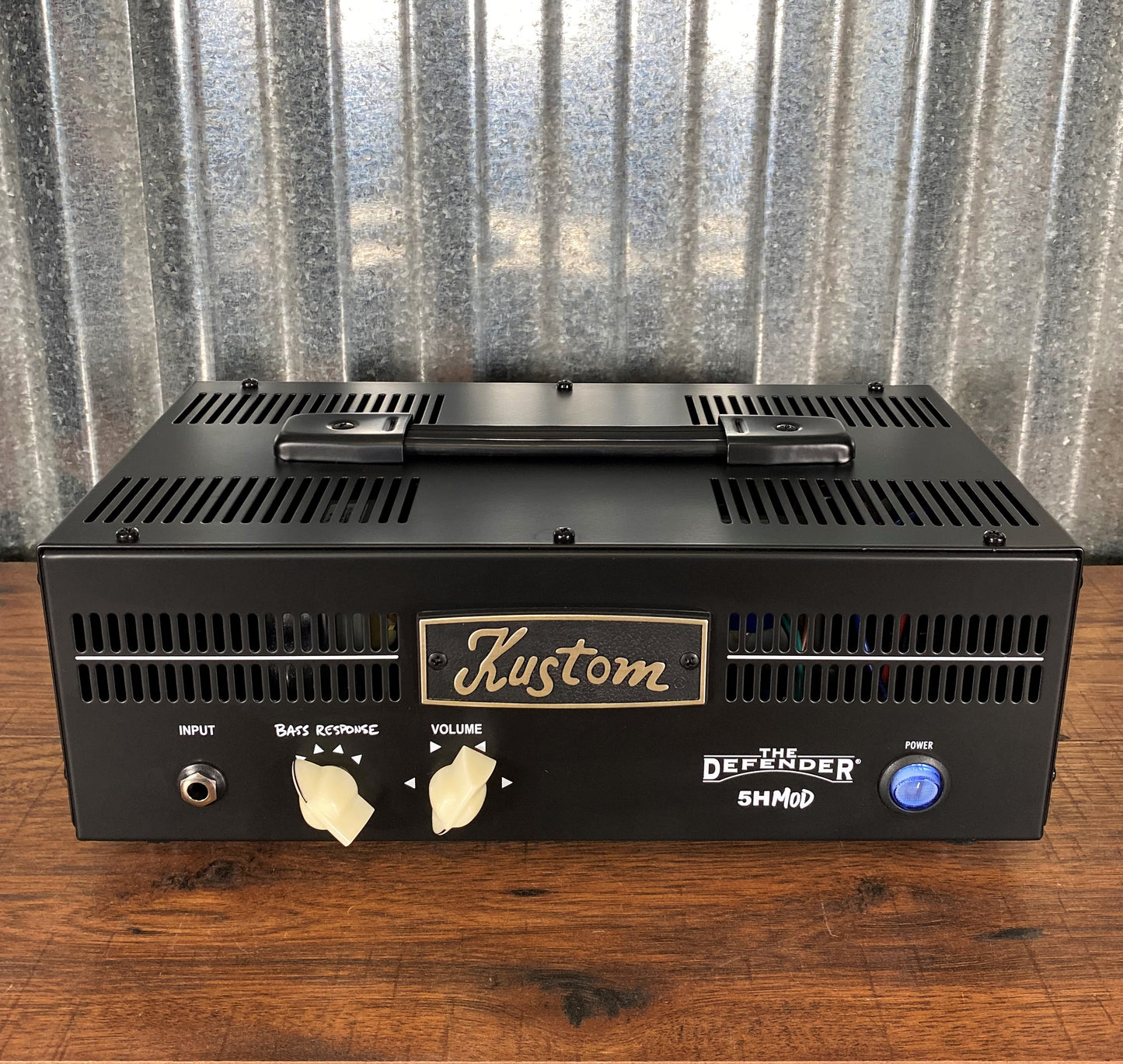 Kustom Amplification Defender 5HMOD 5 Watt All Tube Guitar Amplifier Head Demo