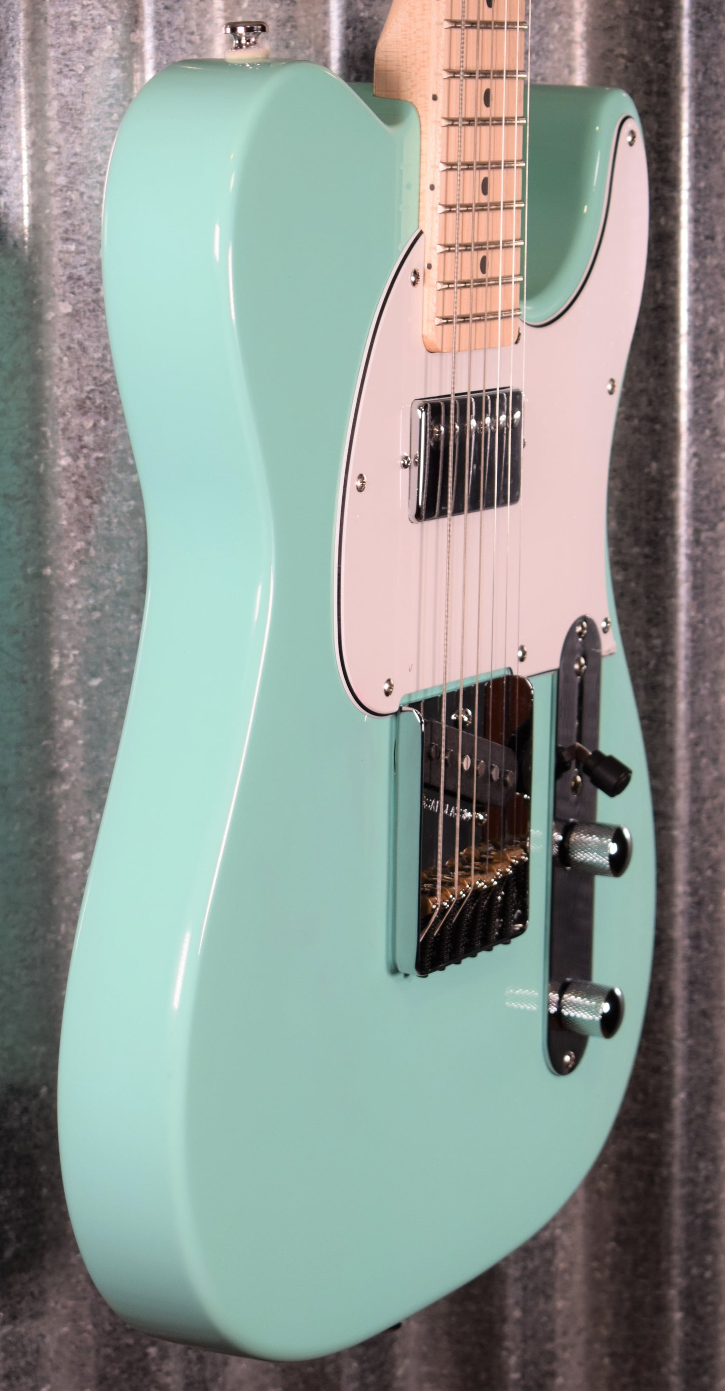 G&L Tribute ASAT Classic Bluesboy Seafoam Green Guitar #0167 Demo