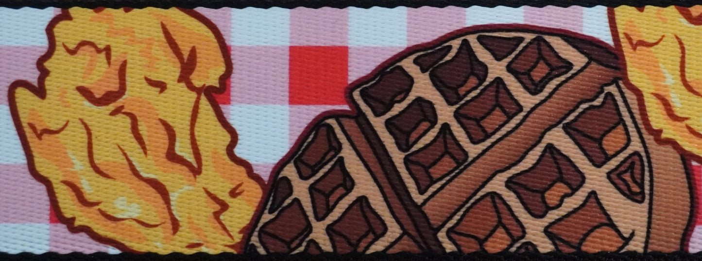 Levy's MPD2-118 2” Polyester Guitar Bass Strap with Chicken & Waffles Motif