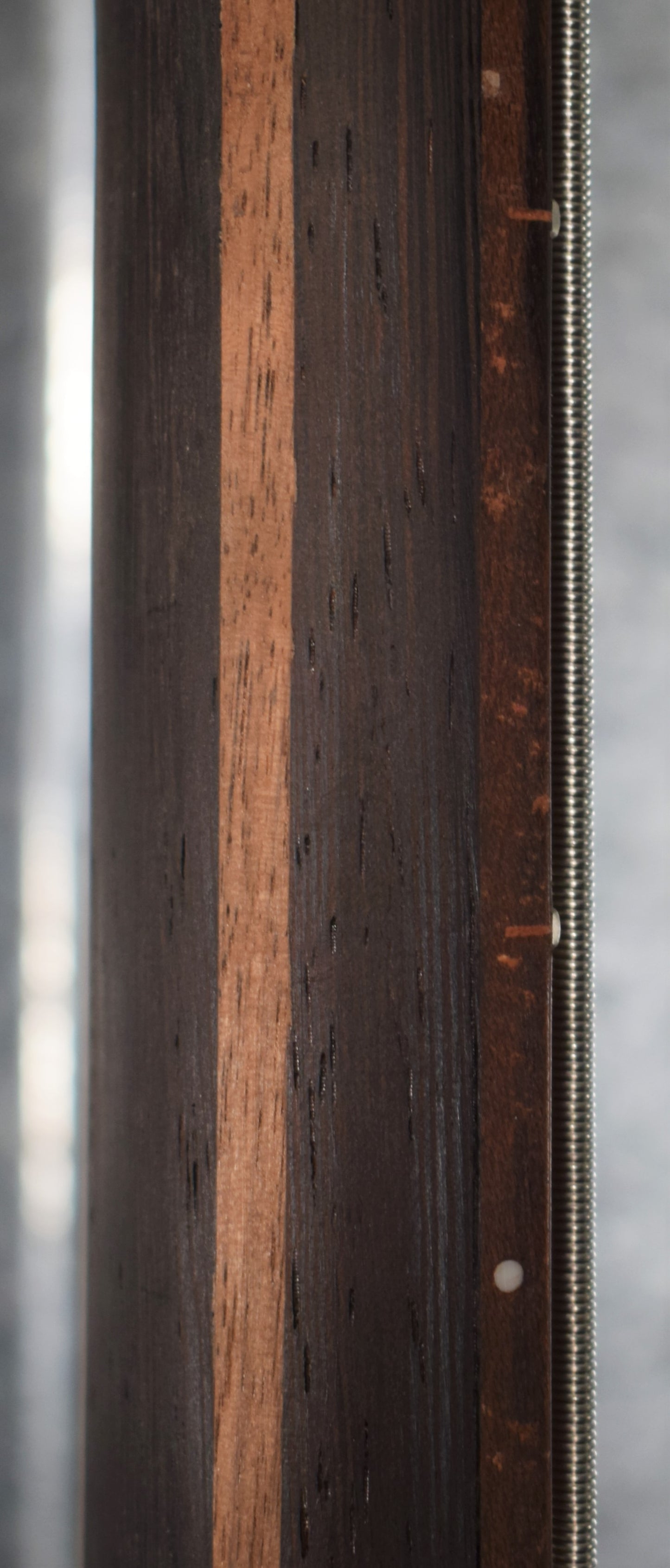 Cort Artisan B5 Plus AS RM 5 String Bass Roasted Neck Open Pore Aqua Blue Blem #7253