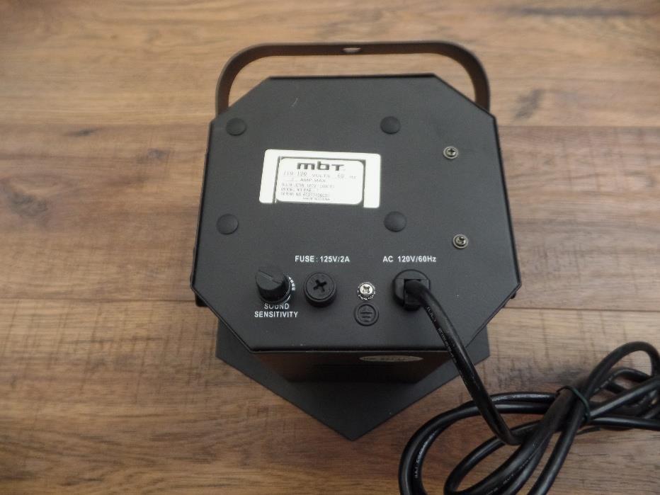 MBT Lighting PAR-T 4 Color Lamp DJ Stage Light Fixture