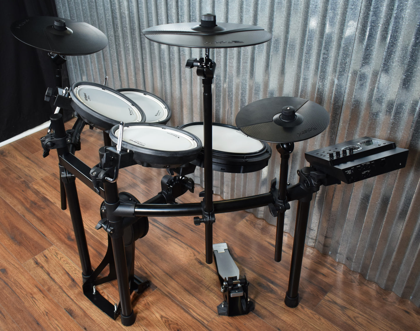 Roland TD-17KV V-Drums Electronic Drum Kit & MDS Compact Drum Stand