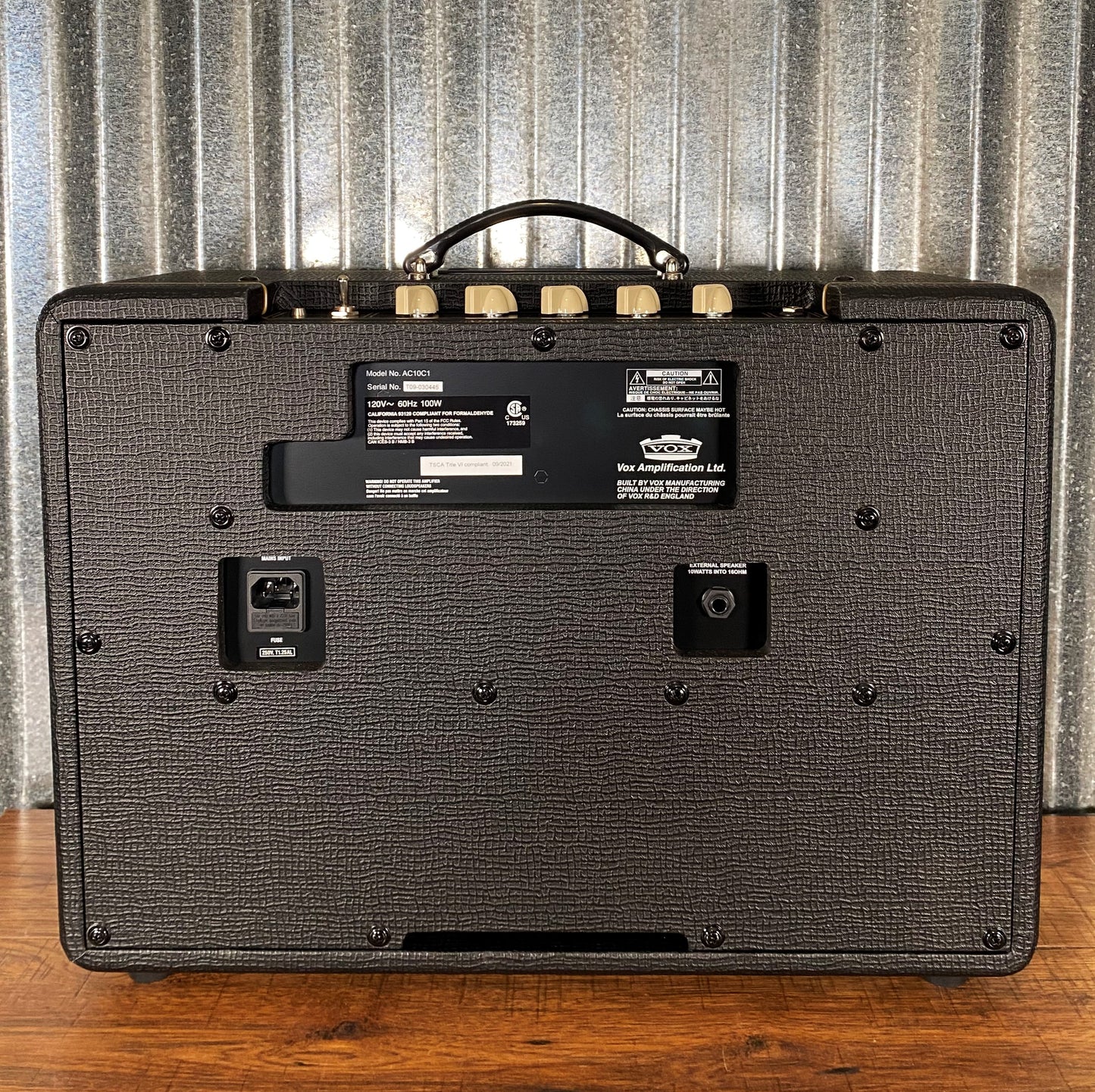 VOX AC10C1 AC10 Custom 10 Watt 1x10" Tube Guitar Combo Amplifier