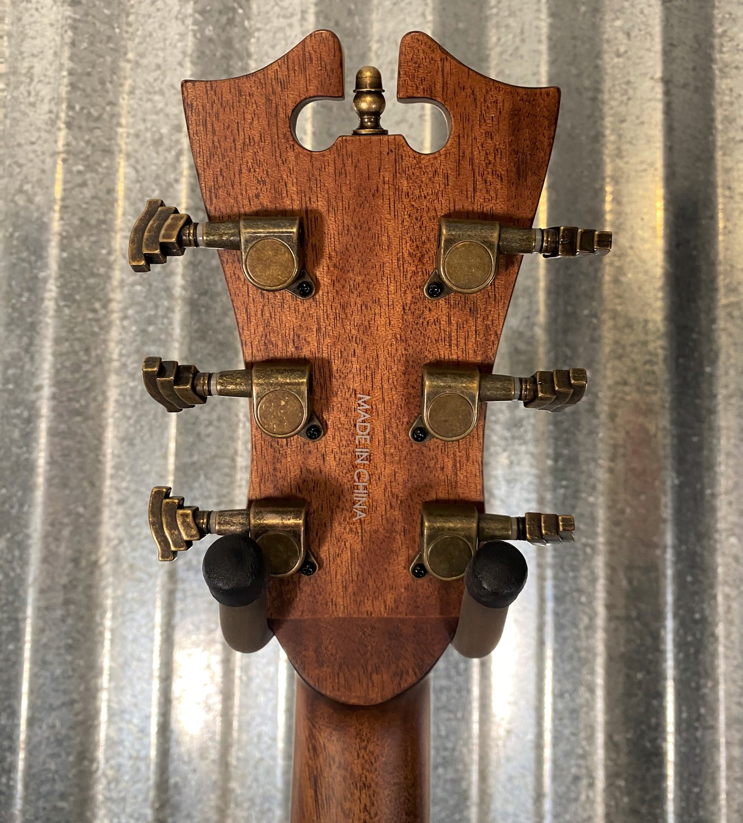 D'Angelico Premier Bowery Dreadnought CE Vintage Natural Acoustic Electric Guitar #6823