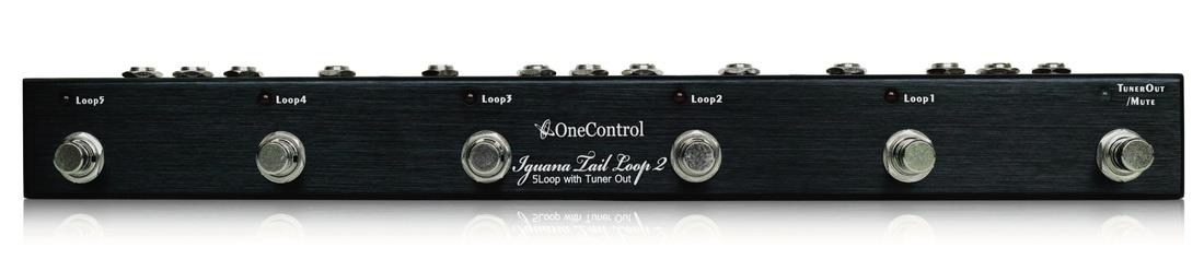 One Control Iguana Tail Loop 2 Five Effect Loop Switcher & Power  Distributor Pedal