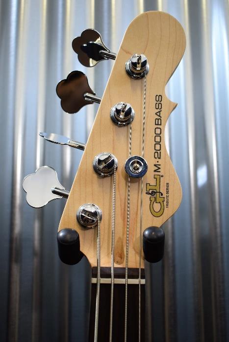 G&L Tribute M-2000 4 String Bass Blueburst 3 Band Active EQ - M2000 #8103