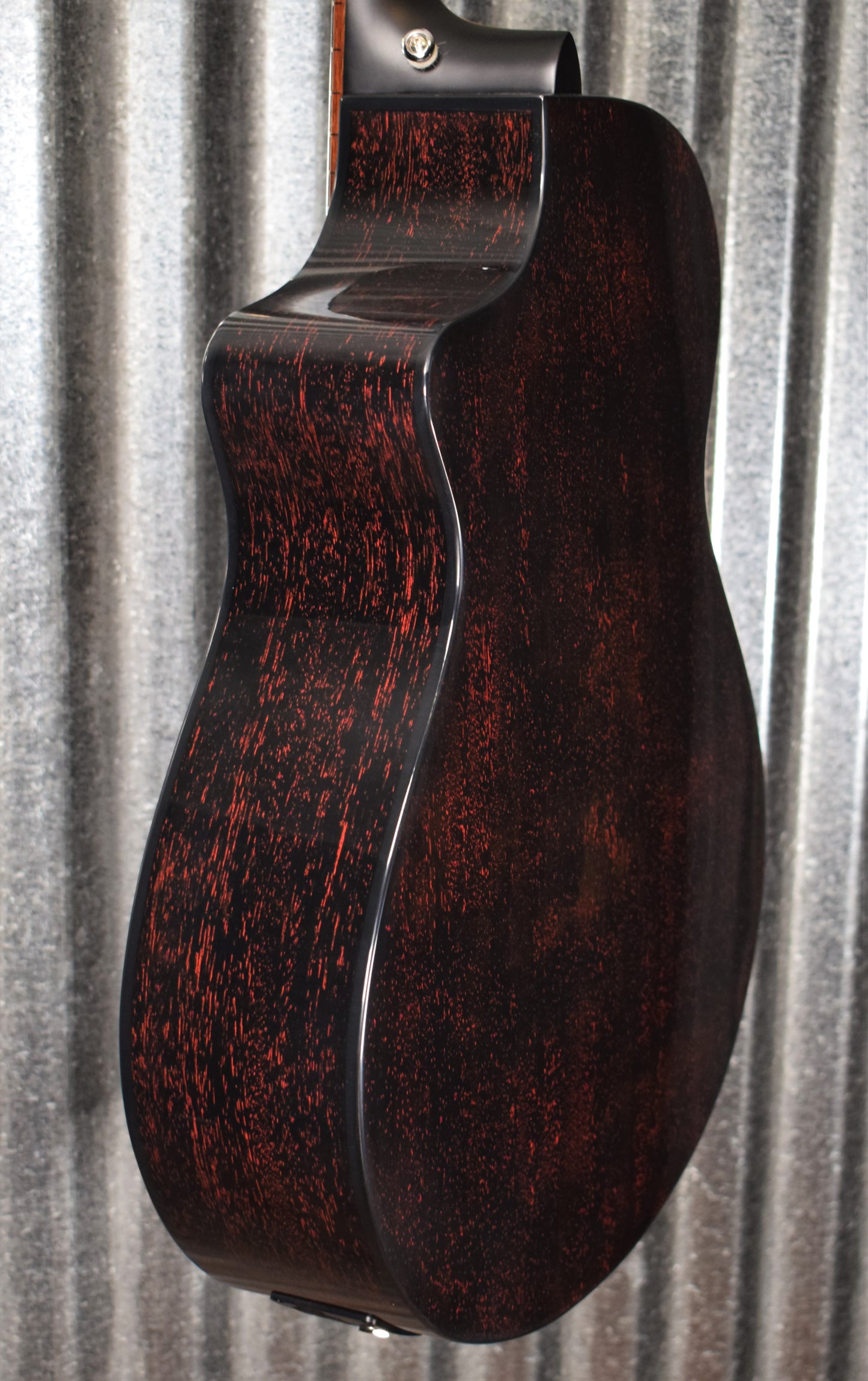 Breedlove Discovery Concert CE Black Widow Mahogany Acoustic Electric Guitar B Stock #3782