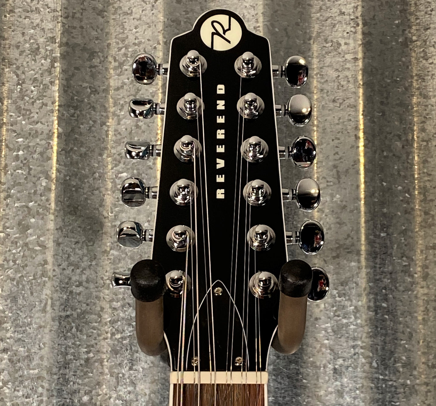 Reverend Guitars Airwave 12 String Electric Deep Sea Blue Guitar #69172 B Stock