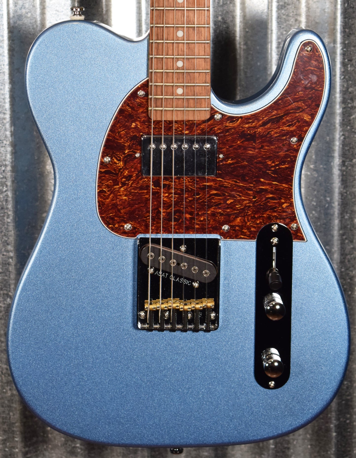 G&L Tribute ASAT Classic Lake Placid Blue Guitar #1491 Used