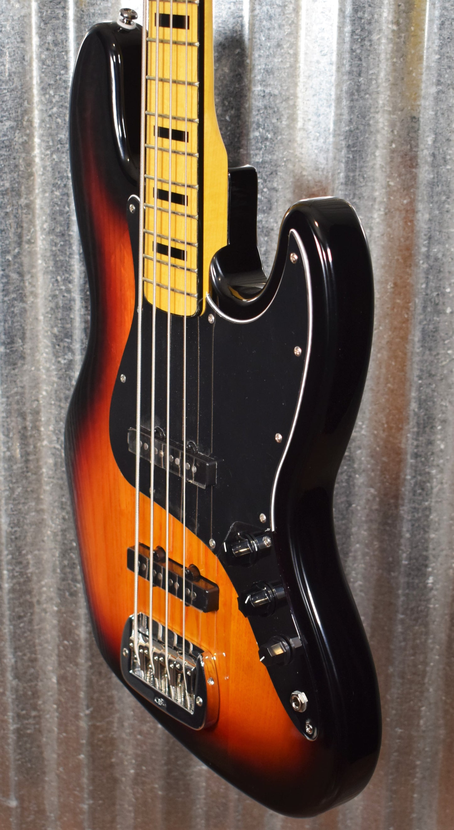 G&L Tribute JB 4 String Jazz Bass 3 Tone Sunburst #1209 For Parts Only
