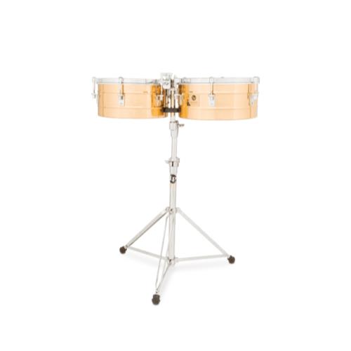 LP Latin Percussion Tito Puente 13" & 14" Bronze Timbales Set LP256-BZ