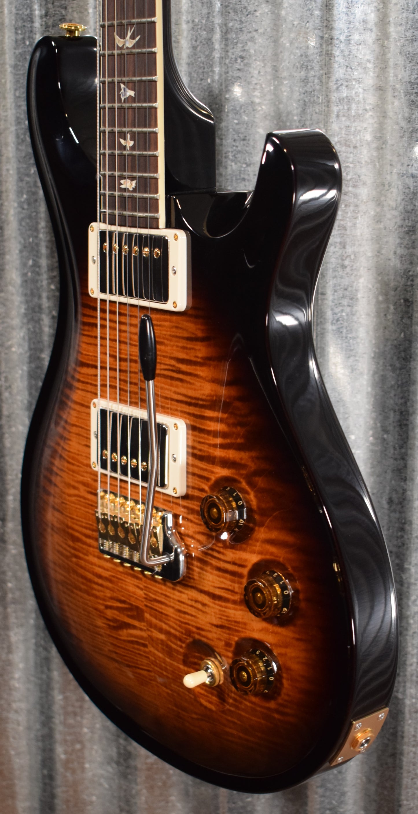 PRS Paul Reed Smith USA Core DGT David Grissom Trem Black Gold 10 Top Guitar & Case 2019 #3664