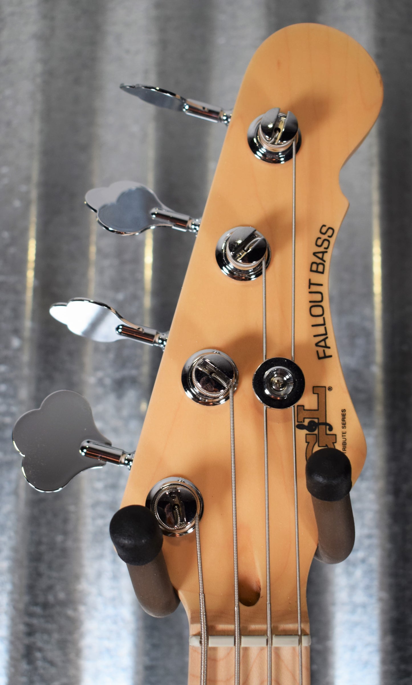 G&L Guitars Tribute Fallout Bass Short Scale 4 String Candy Apple Red #0189