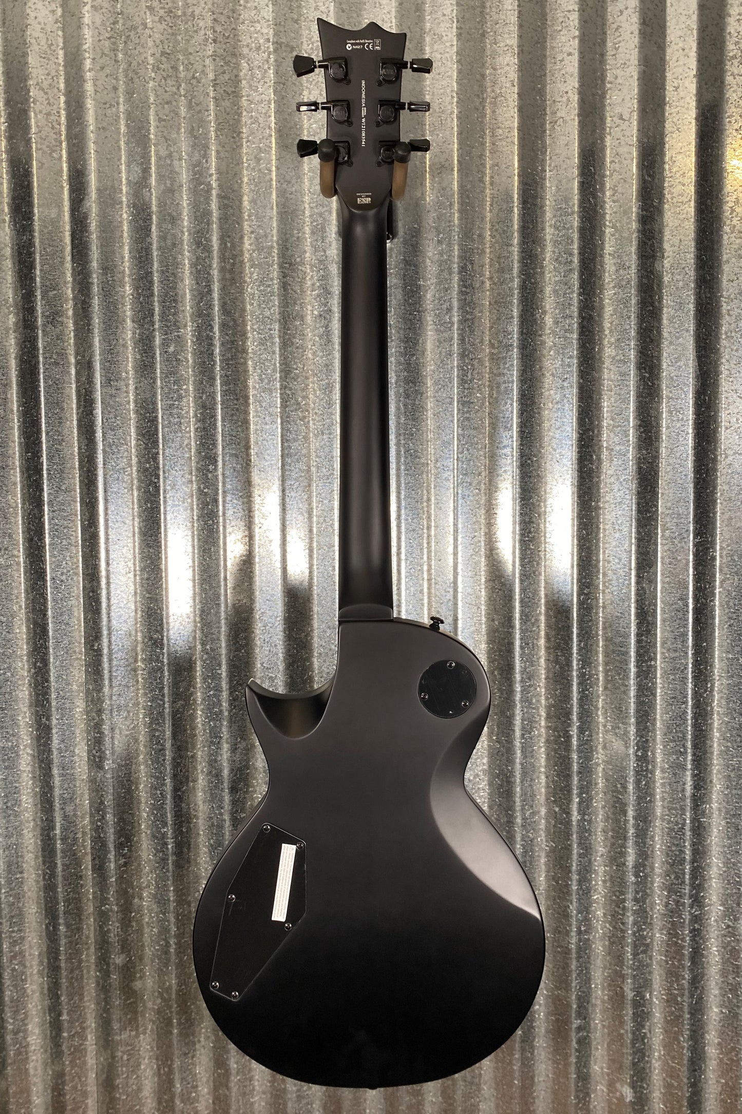 ESP LTD EC-256 Eclipse Black Satin Guitar & Bag LEC256BLKS #3541 Used
