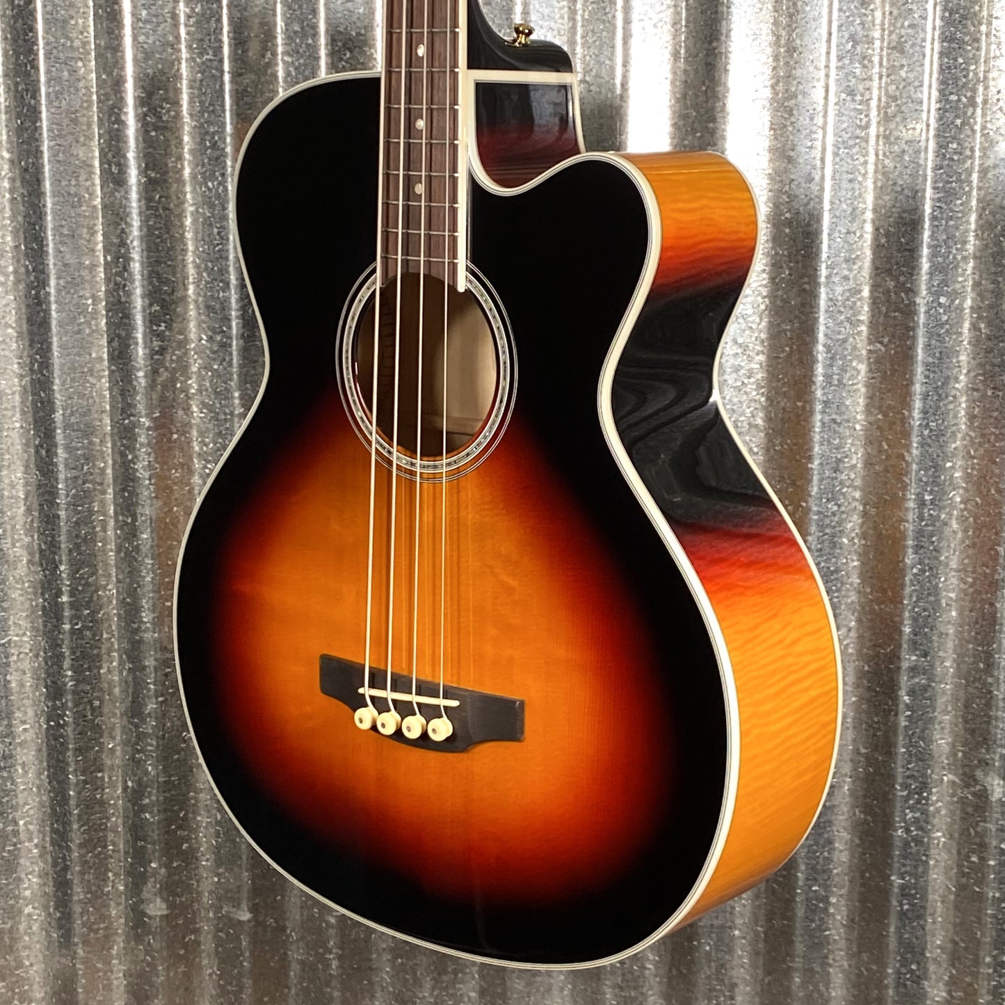 Takamine GB72CE BSB 4 String Acoustic Electric Bass Brown Sunburst #2475 Used