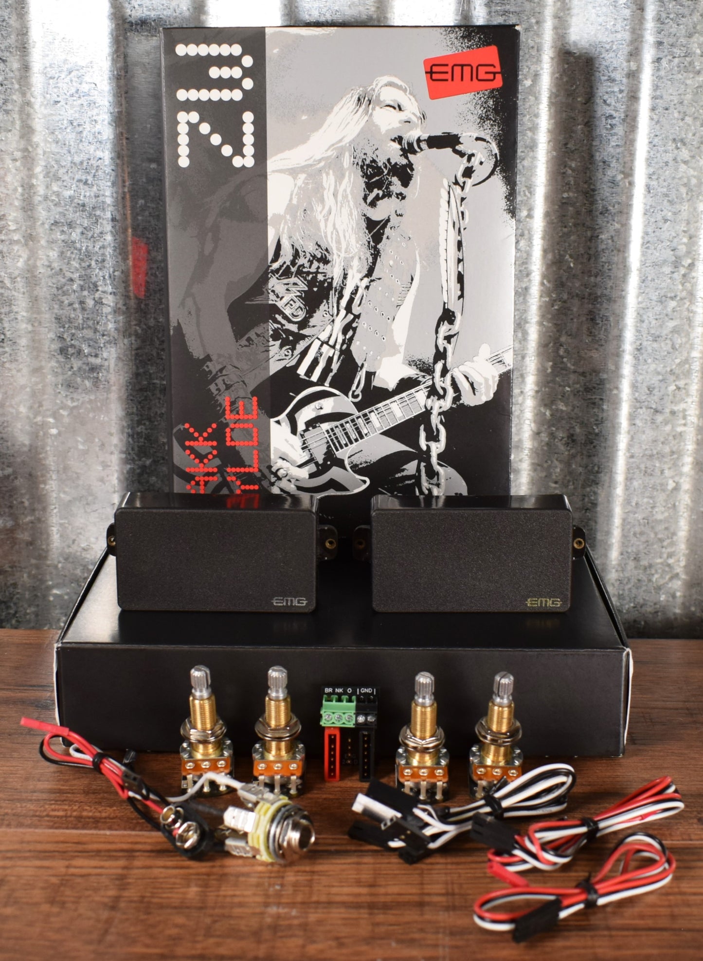 EMG Zakk Wylde ZW 81+85 Active Guitar Humbucker Pickup Set Used