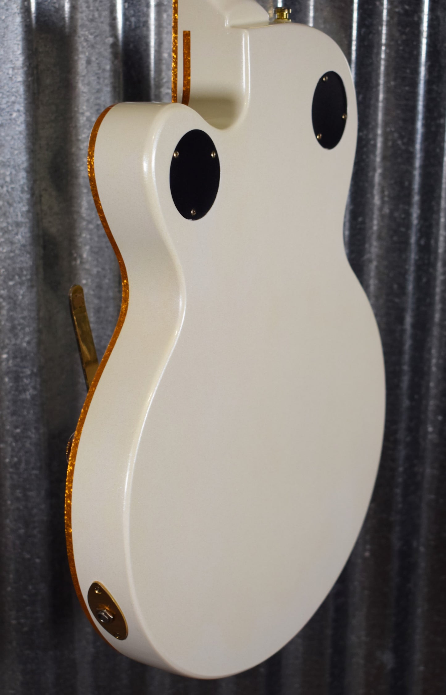 Epiphone Wildkat Semi Hollow Bigsby Pearl White Guitar #2765 Used