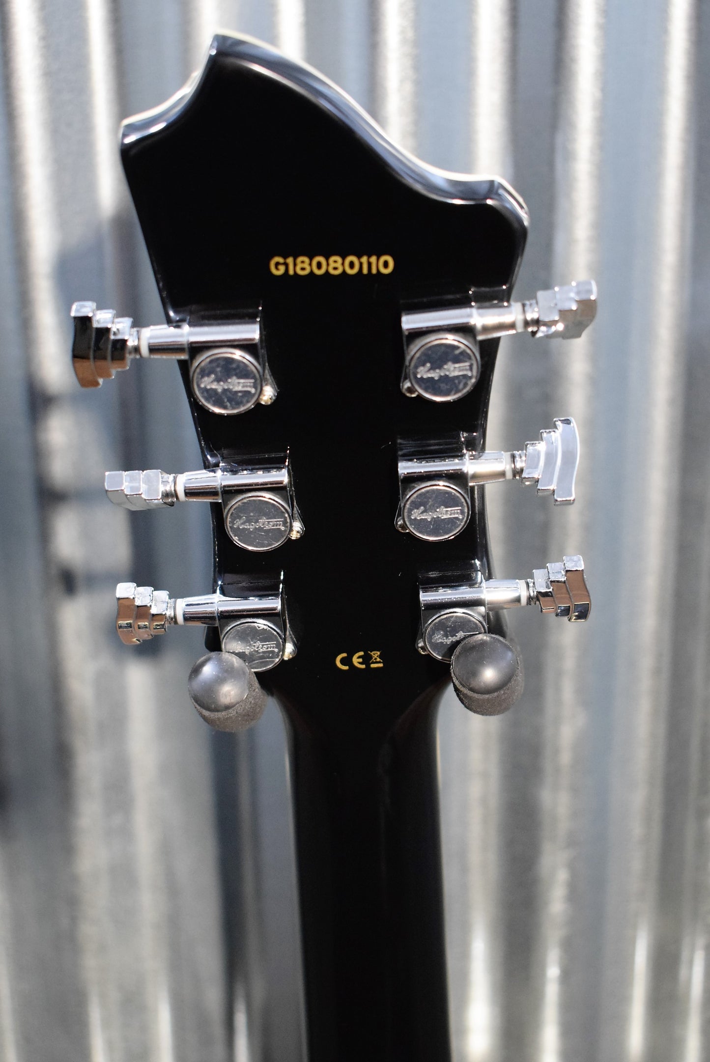Hagstrom Tremar HJ-500 Hollow Body Guitar Gloss Black #0110 Demo