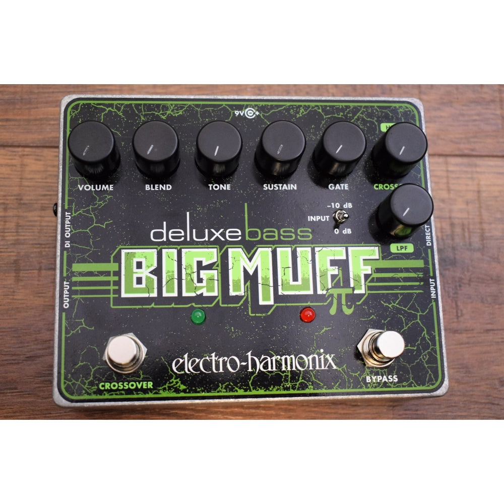 Electro-Harmonix EHX Deluxe Bass Big Muff Pi Bass Distortion Fuzz Pedal Demo