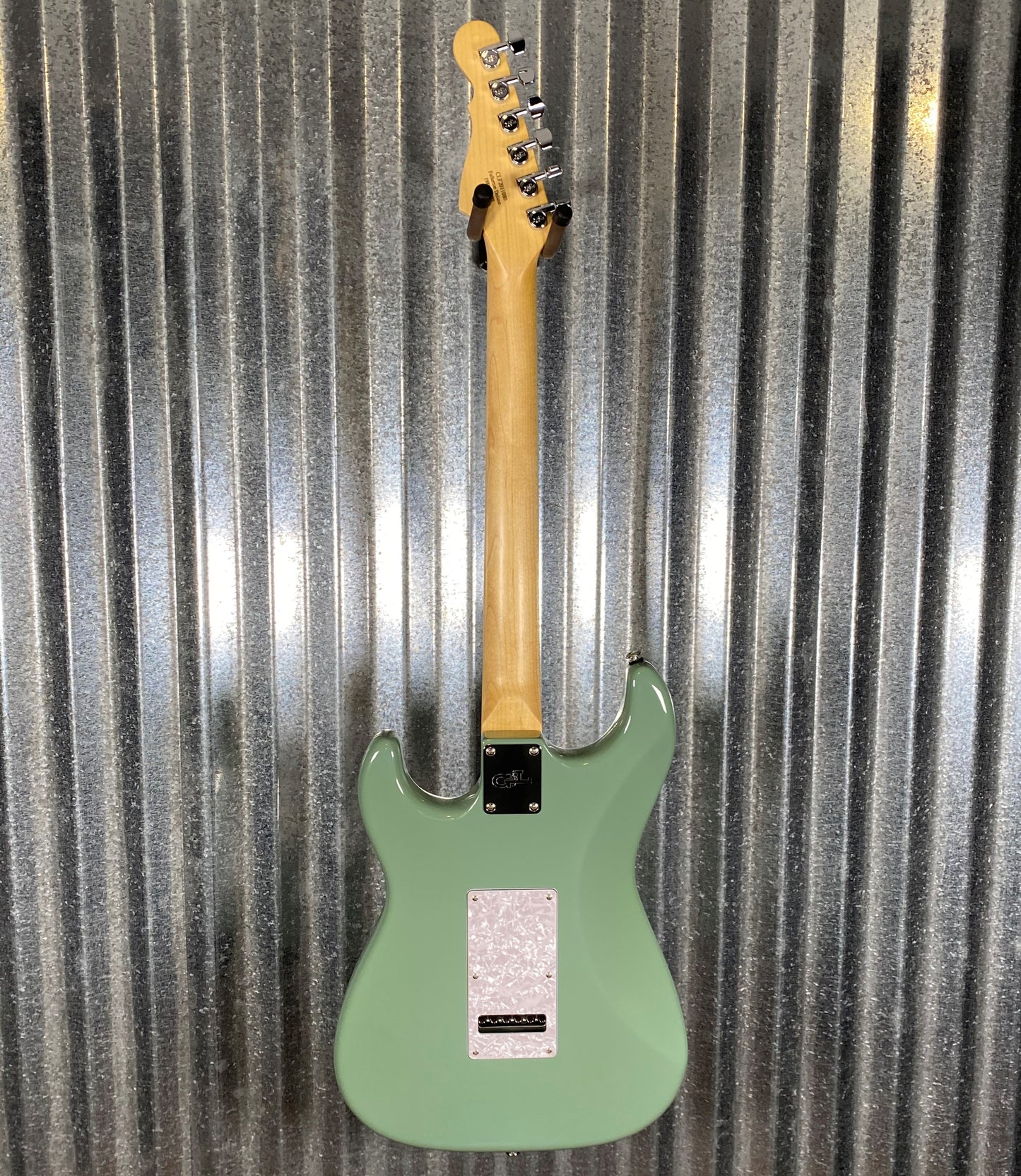 G&L USA 2021 Fullerton Deluxe Legacy HSS 2 Matcha Green Tea Electric Guitar & Bag #1080 Used