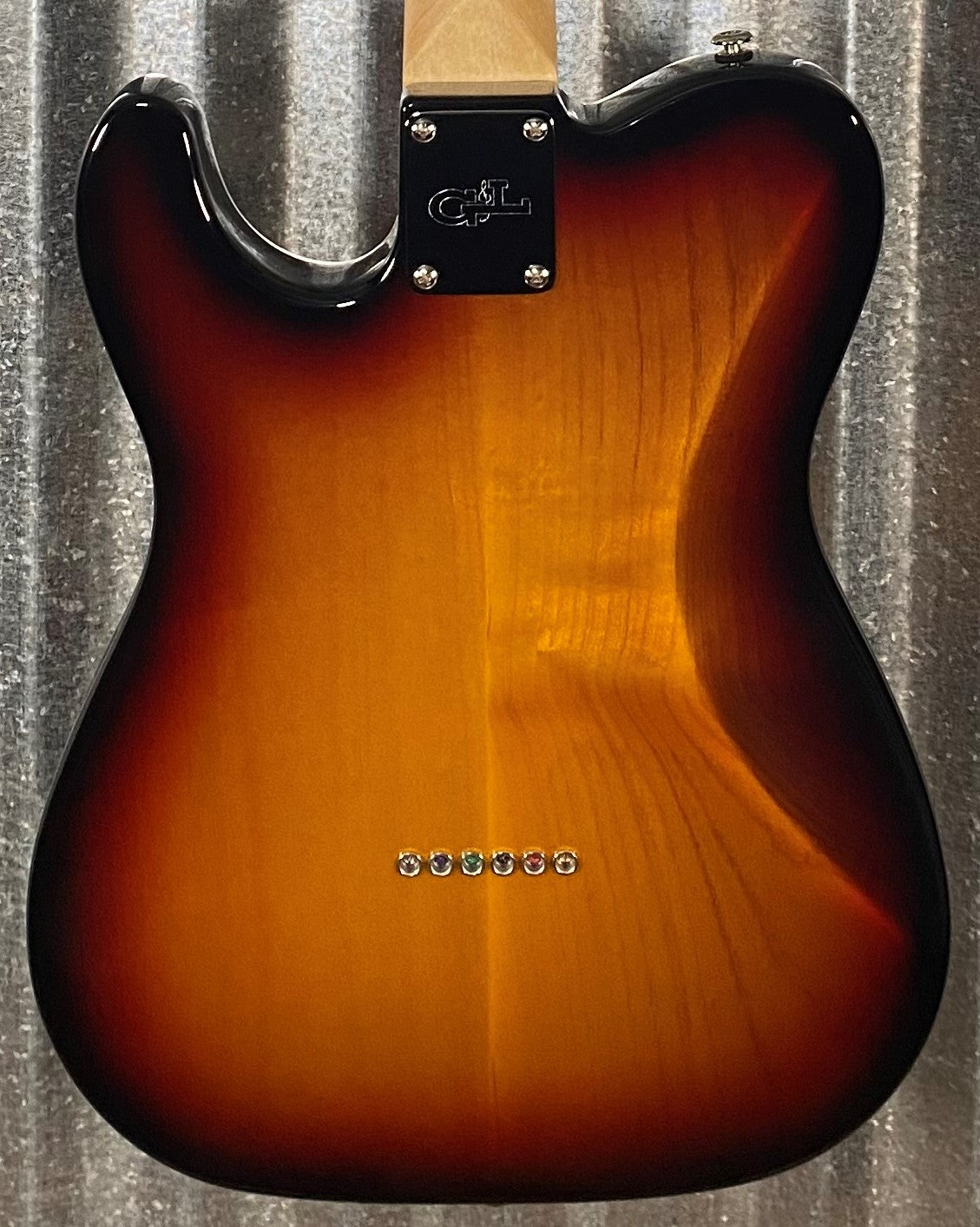 G&L USA Fullerton Deluxe ASAT Classic Bluesboy 3-Tone Sunburst Guitar & Bag #0202