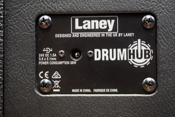Laney DH80 DrumHub 4 Channel 80 Watts Bluetooth 1x10" Drum Monitor Amplifier Demo