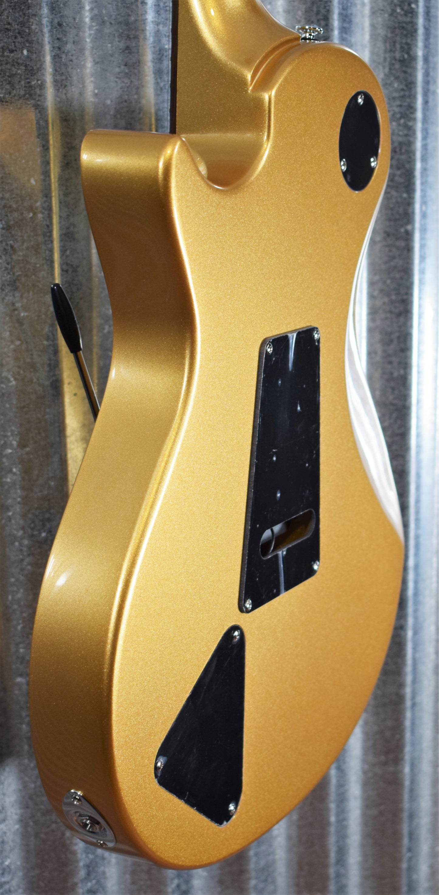 PRS Paul Reed Smith SE Santana Singlecut Tremolo Egyptian Gold Metallic Guitar & Bag #4923