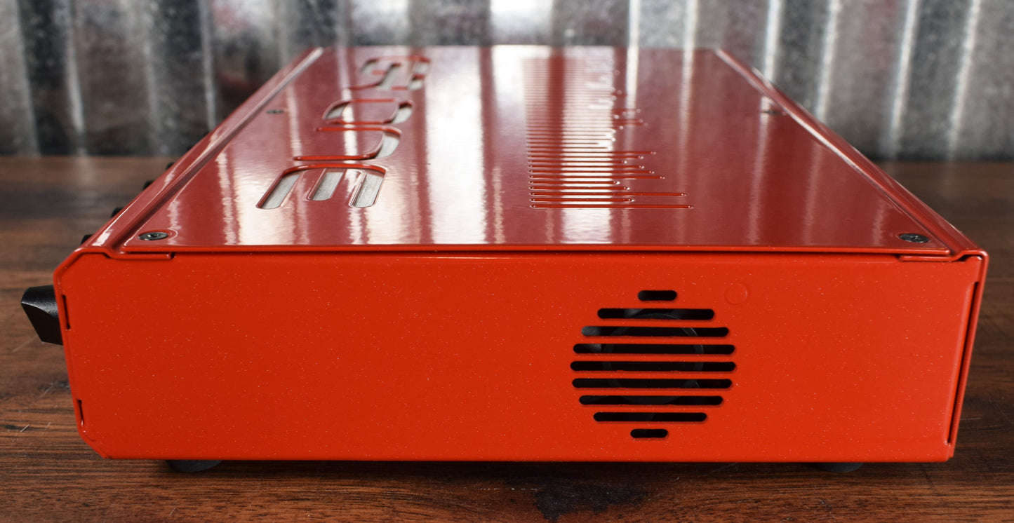 GR Bass One 800 Compact Lightweight 800 Watt Bass Amplifier Head with Tuner Red
