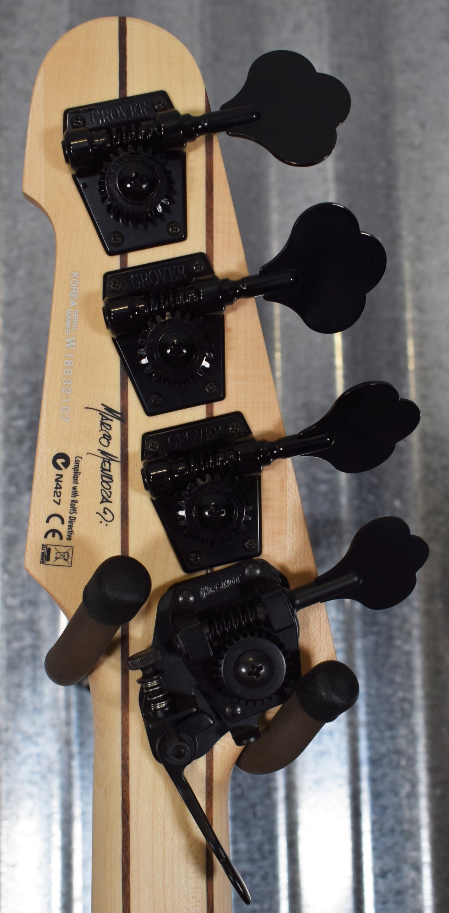 ESP LTD MM-4FM Marco Mendoza 4 String Bass See Thru Black Sunburst LMM4FMSTBLKSB #2107