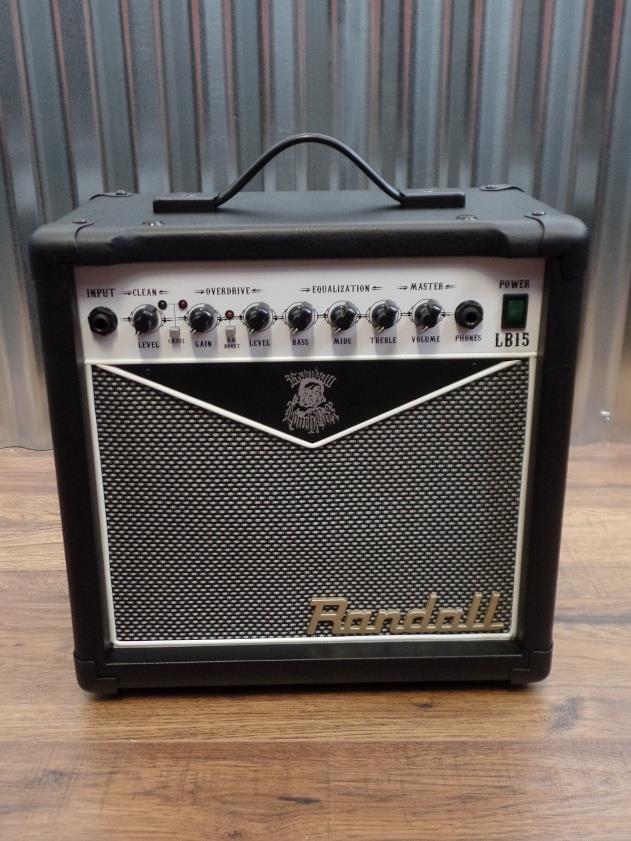 Randall LB-15 George Lynch Signature 15 Watt 2 Channel Combo Amplifier