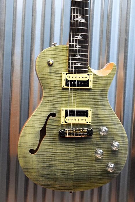 PRS Paul Reed Smith SE Zach Myers Semi Hollow Trampas Green Guitar & Bag #8890