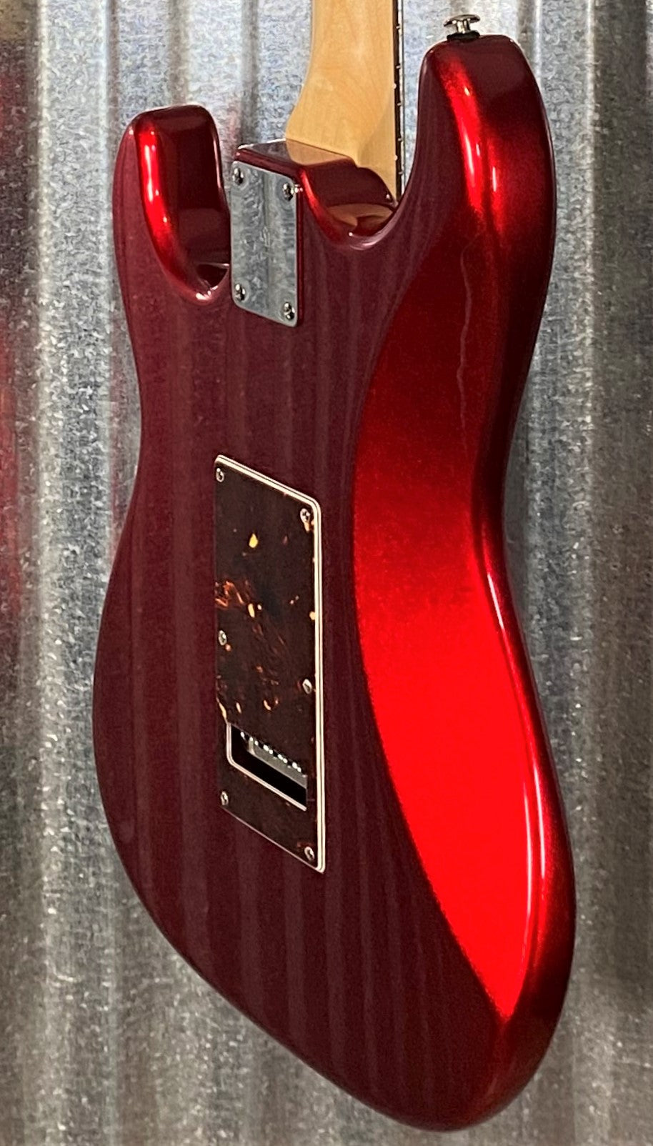 G&L USA Fullerton Deluxe S-500 Candy Apple Red Guitar & Bag S500 #2107