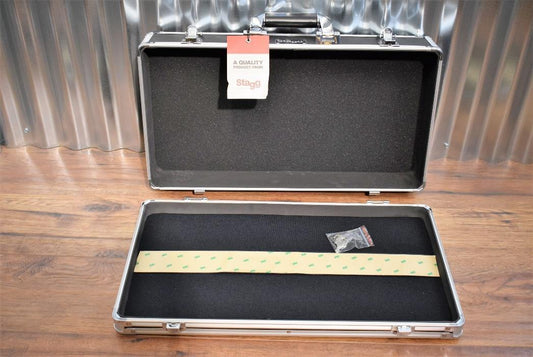Stagg UPC-500 ABS Briefcase Guitar Effect Pedalboard & Case