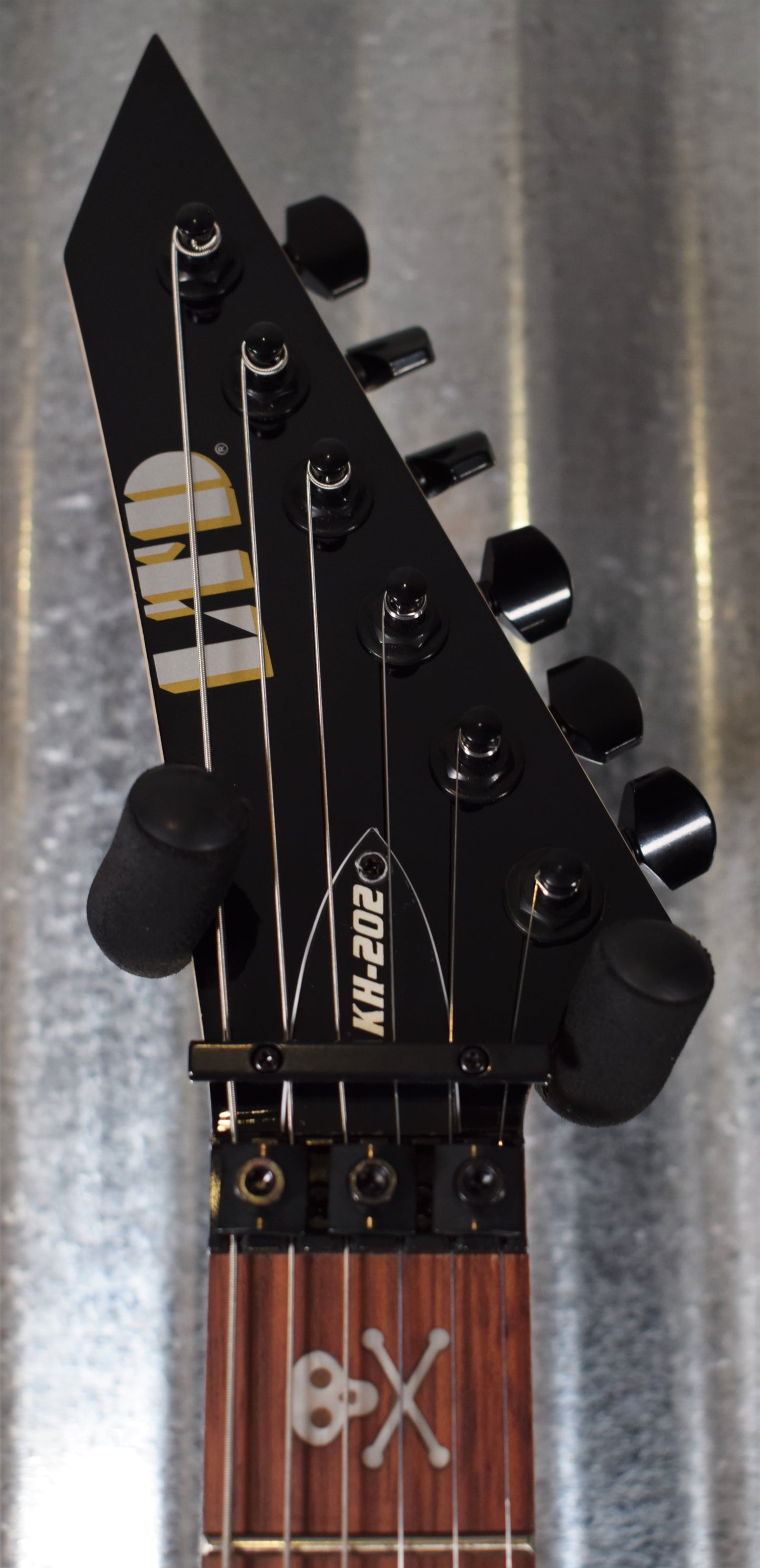 ESP LTD KH-202 Kirk Hammett Signature Gloss Black Guitar KH202 #0399