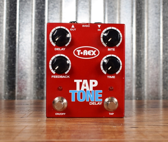 T-Rex Engineering Tap Tone Tap Tempo Delay Guitar Effects Pedal Demo Used