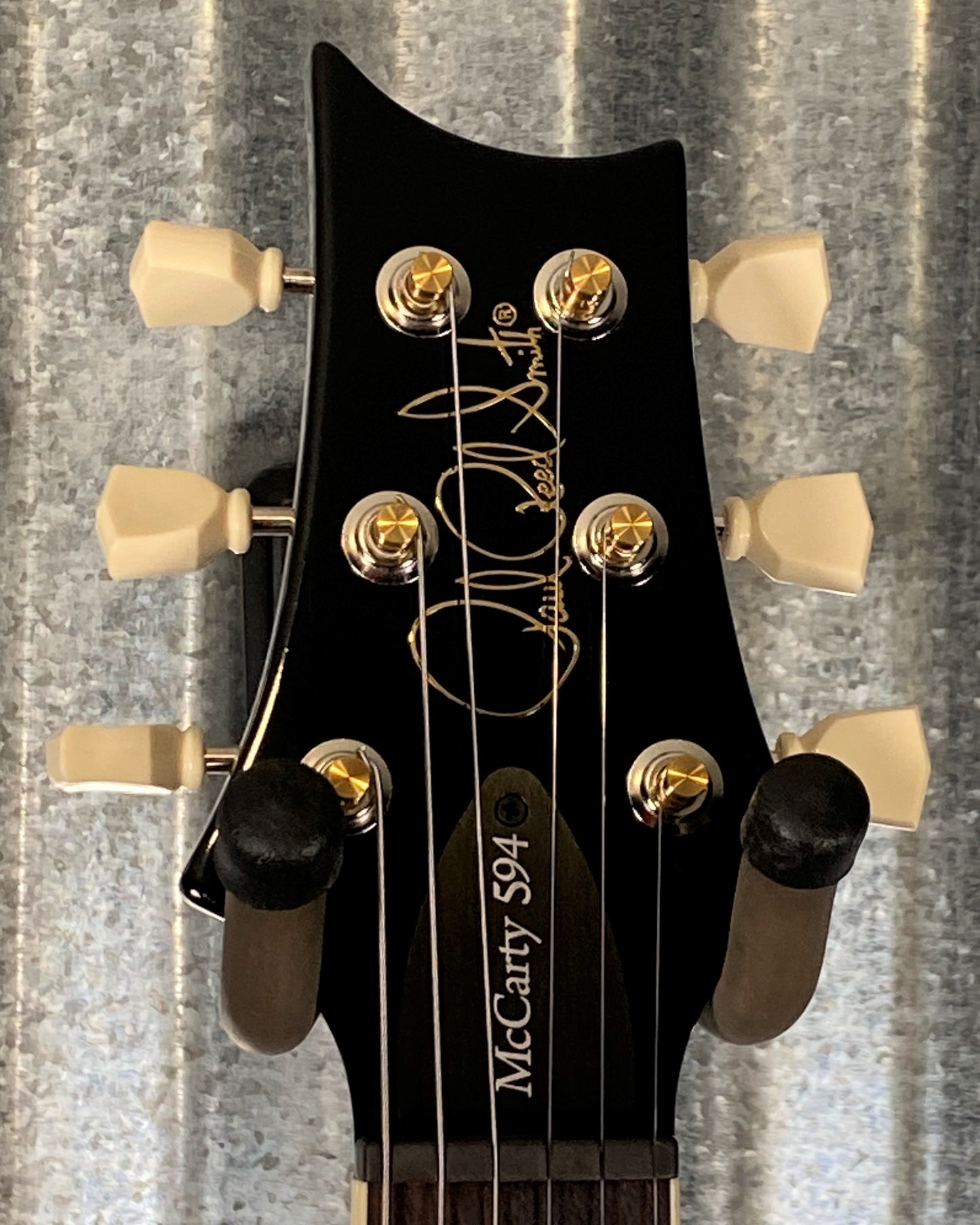 PRS USA S2 McCarty Thinline 594 Black Guitar & Gig Bag #5634
