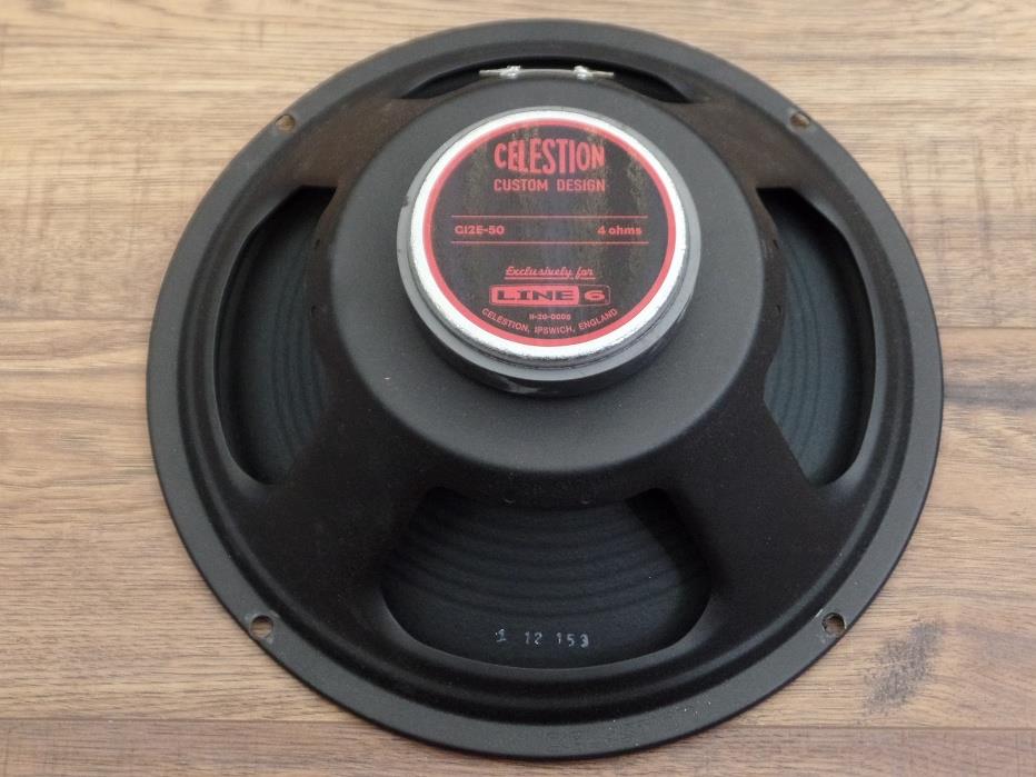 Celestion G12E-50 Line 6 Custom Design 4 Ohm 12" Speaker *